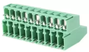 Image of Phoenix Contact MKKDS 1.5/ 2-5.08 4-pin PCB Terminal Strip, 5.08mm Pitch 2 Rows