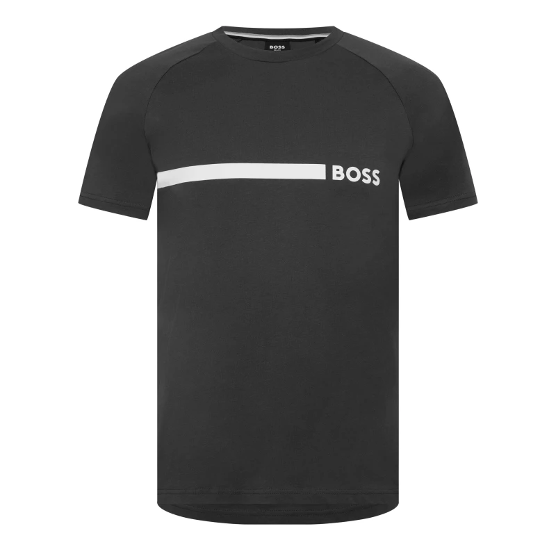 Image of Boss Logo Slim T Shirt - Black 2XL