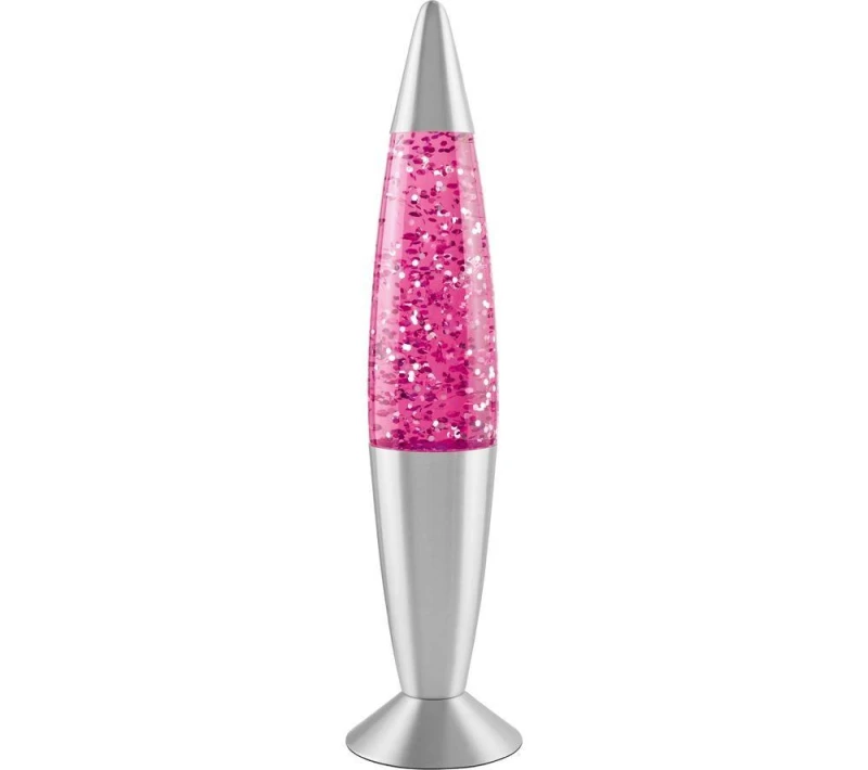 Image of GLOBAL GIZMOS 48620 16" Glitter Lamp - Pink 5025301486204
