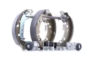 Image of Bosch Brake Set, drum brakes 0 204 114 654 TOYOTA,Yaris Schragheck (_P9_)