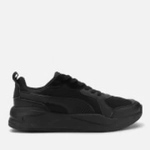 Image of Puma Mens X-Ray Trainers - Puma Black/Dark Shadow - UK 8 - Black