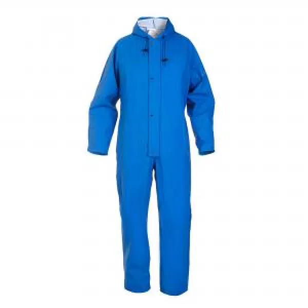 Image of Hydrowear Salesbury Hydrosoft Waterproof Coverall Royal Blue 2XL