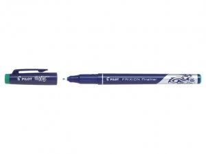 Image of Pilot FriXion Erasable Fineliner Green PK12
