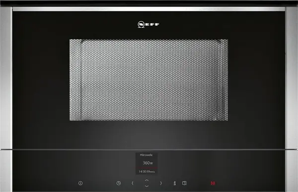 Image of Neff C17WR01N0B 21L 900W Built In Microwave