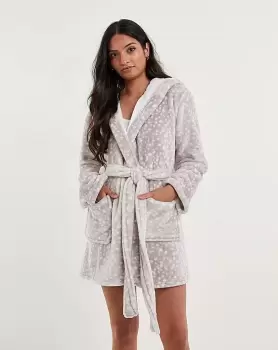 Image of Boux Avenue Deer Print Short Robe