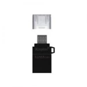Image of Kingston DataTraveler microDuo3 G2 128GB USB 3.2 Black