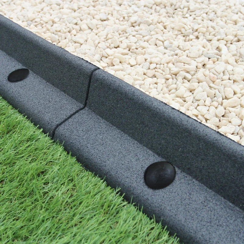 Image of Monster Shop Flexible Lawn Edging Grey 1.2M X 10 27437