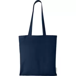 Image of Bullet Orissa Organic Cotton Tote Bag (One Size) (Navy)