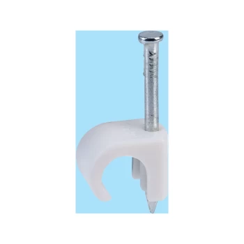 Image of 2203000A TCA7-9 Thorsman Cable Clips White 7-9mm(Pack of 100) - Schneider Electric