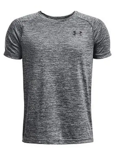Image of Under Armour Older Boys Tech 2.0 Short Sleeve T-Shirt - Grey, Size S=7-8 Years Grey VDOCJ Unisex S=7-8 YEARS