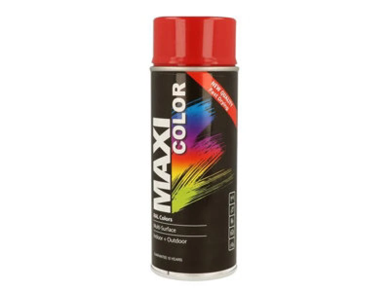 Image of Maxicolor Mx3000 Maxicolor Spray Gloss Flame Red Ral3000 400Ml Mxcmx3000