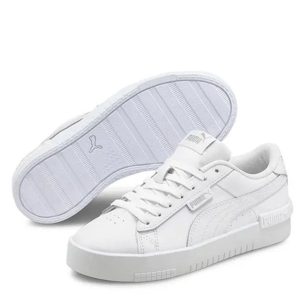 Image of Puma Jada Junior Girls Trainers - White 3