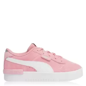 Image of Puma Jada Suede Trainers Junior Girls - Pink
