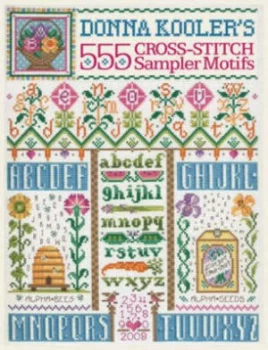 Image of Donna Koolers 555 Cross-Stitch Sampler Motifs by Donna Kooler Hardback