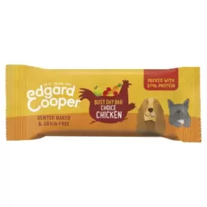 Image of Edgard and Cooper Grain Free Busy Day Bar Chicken Dog Treats 25g