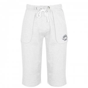 Image of Lonsdale Box three quarter Jogging Bottoms Mens - Grey Marl