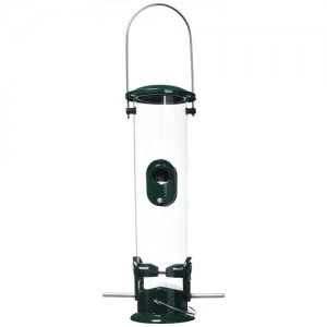 Image of Peckish All Weather Metal Bird Seed Feeder, Large