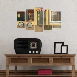 Image of 5PMX-034 Multicolor Decorative MDF Painting (5 Pieces)