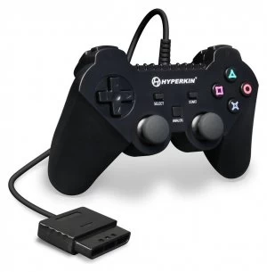 Image of Hyperkin Warrior Premium PS2 Controller Black