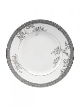 Image of Wedgwood Vera Wang Lace Platinum Plate 20cm