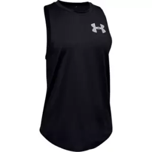 Image of Under Armour HeatGear Tank Top Junior Girls - Black