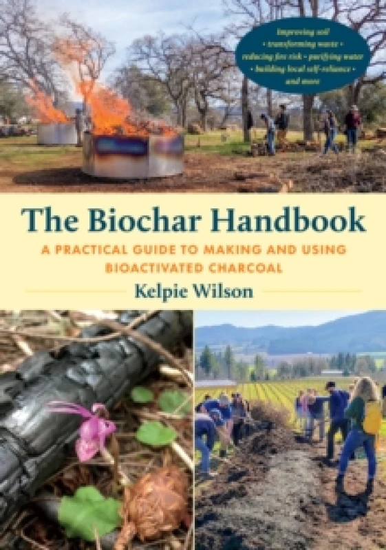 Image of The Biochar Handbook : A Practical Guide to Making and Using Bioactivated Charcoal Paperback / softback