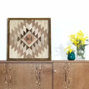 Image of TAH030 Multicolor Decorative Framed MDF Painting