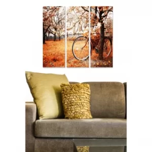 Image of MDF283600490 Multicolor Decorative MDF Painting (3 Pieces)