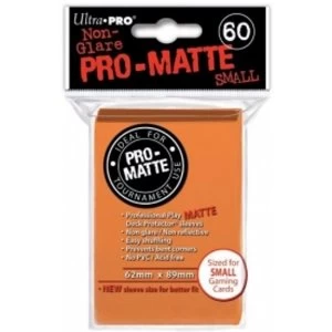 Image of Ultra Pro Matte Small Orange DPD 10 Packs Of 60