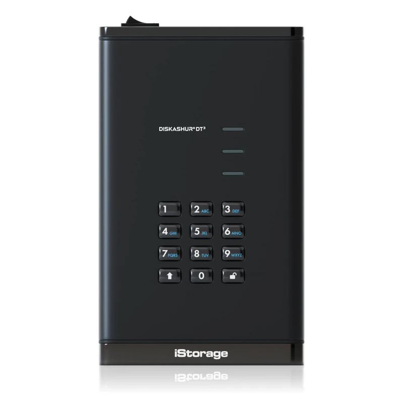 Image of iStorage iStorage diskAshur DT³ HDD 14TB Secure Portable Desktop Drive |FIPS 140-3 Level 3 pending| AES-XTS 256-bit Hardware Encryption Common Cri