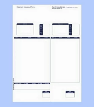 Image of Custom Forms Sage A4 1-Part Laser Sales Ledgers 90gsm Pack of 500 SE