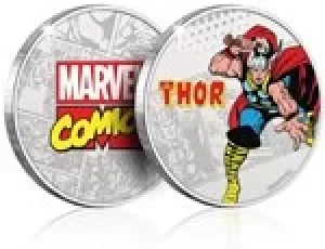 Image of The Mighty Thor Limited Edition Collectors Coin (Silver)