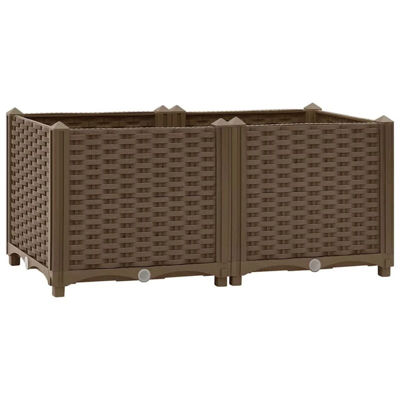 Image of VIDAXL Raised Bed 80x40x38cm Polypropylene vidaXL 8720286493090