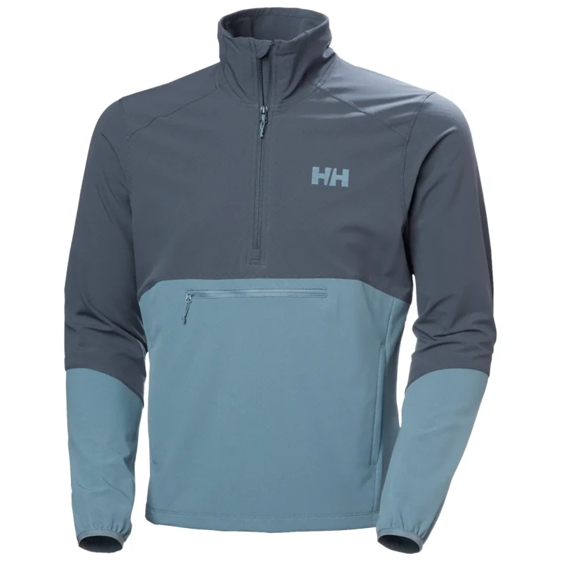 Image of Half-zip windbreaker Helly Hansen Cascade Shield Bleu Male S