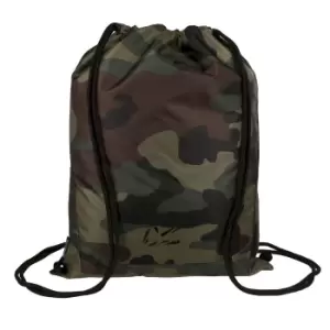 Image of Regatta Shilton Camo Drawstring Bag (One Size) (Military Green)
