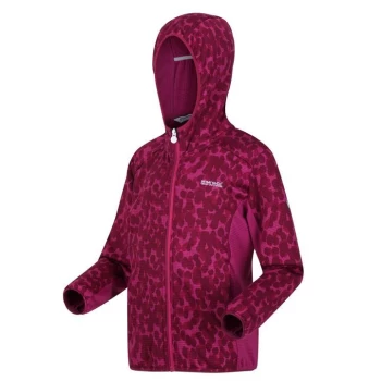 Image of Regatta Cadson Full Zip Fleece Jacket - Fuchsia Dot