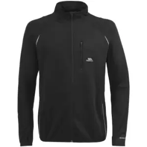 Image of Trespass Mens Whiten Long Sleeve Quick Dry Active Jacket (XS) (Black)