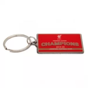 Image of Liverpool FC Premier League Champions Keyring