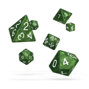 Image of Oakie Doakie Dice RPG Set (Marble Green)