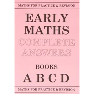 Image of Maths for Practice and Revision: Early Maths Answers ABCD by Peter Robson (Paperback, 2006)