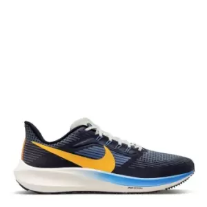 Image of Nike Air Zoom Pegasus 39 Premium Mens Road Running Shoes - Blue