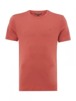 Image of Mens Michael Kors Sleek T Shirt Red