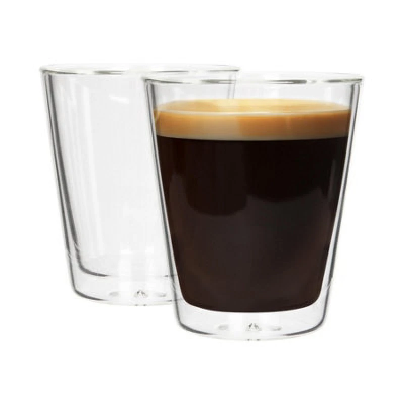 Image of Rink Drink Double-Walled Glasses Set - 200ml - Pack of 2 Clear