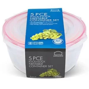 Image of LocknLock 5 Piece Container Set