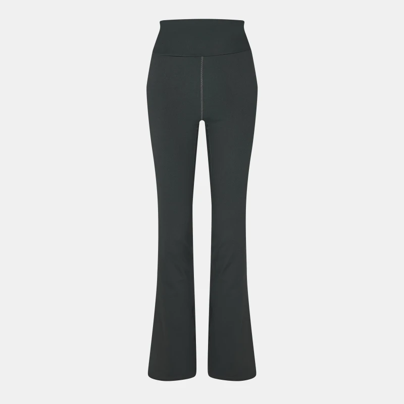 Image of Calvin Klein Womens Mod Flare High Rise Flared Trousers Black female 8 (XS)