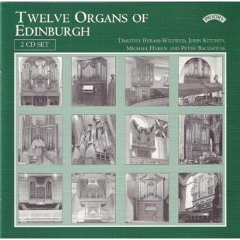 Image of Timothy Byram-Wigfield - Twelve Organs of Edinburgh CD