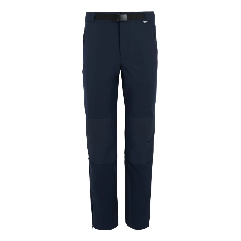 Image of Regatta Regatta Men Montorn Durable Water-Repellent Walking Trousers in Navy Size: 44R Navy 44R Male 5063516156598