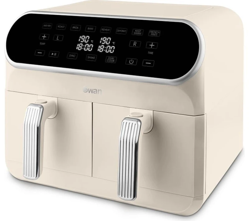 Image of Swan Retro SD10519C Air Fryer - Cream 5023861120163