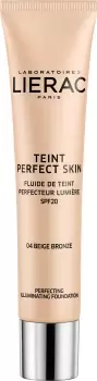 Image of Lierac Teint Perfect Skin Perfecting Illuminating Fluid SPF20 30ml 04 - Beige Bronze