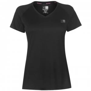 Image of Karrimor Short Sleeve Run T Shirt Ladies - Black